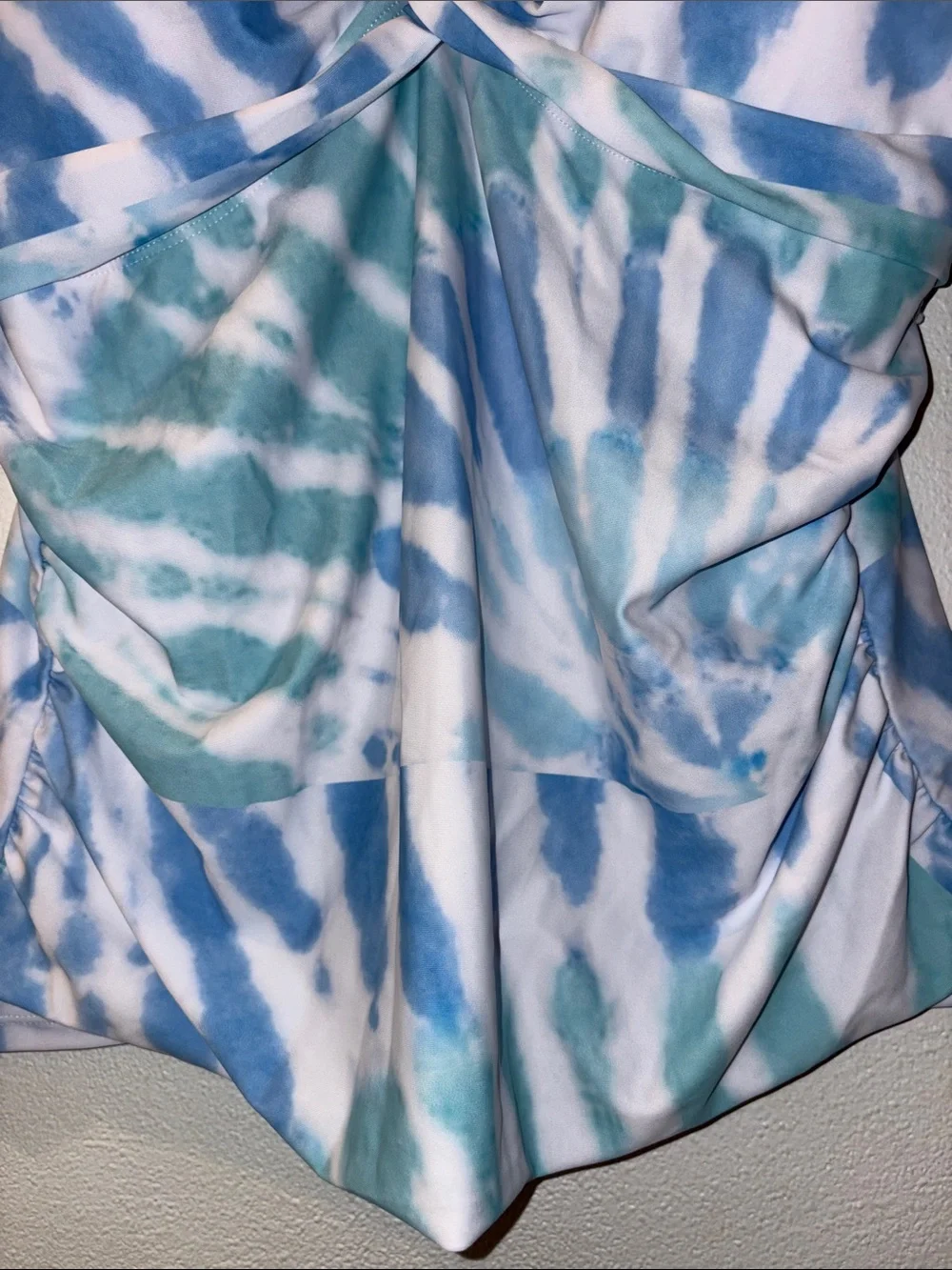 Tie-Dye Blue & Seafoam Two-Piece Set